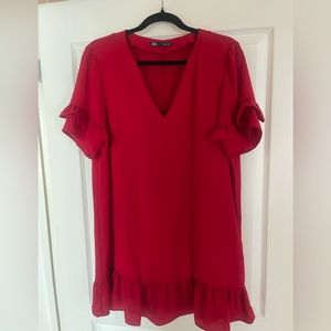 Zara Red Dress